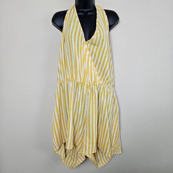 Toxik3 Striped Romper - Picture 1 of 8